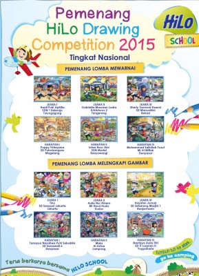Pemenang Tingkat Nasional HiLo School Drawing Competition 2015