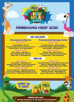 Pengumuman Pemenang HiLo School Draw & Play 2020